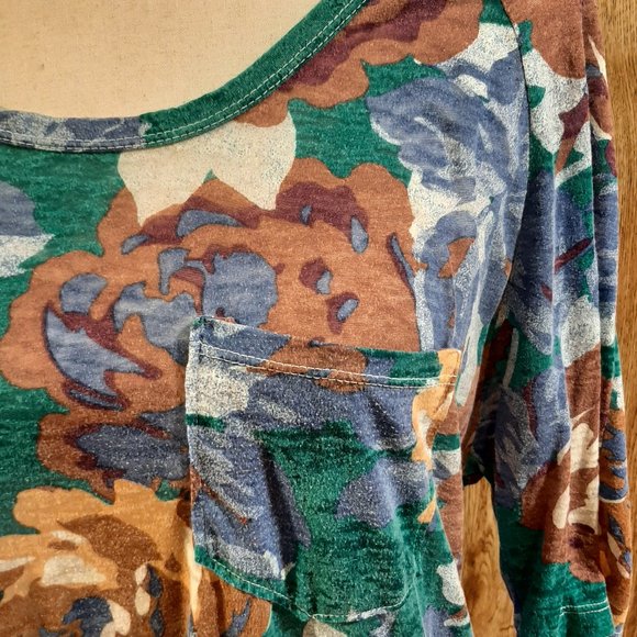 BDG Flower-Print Top - Picture 2 of 8